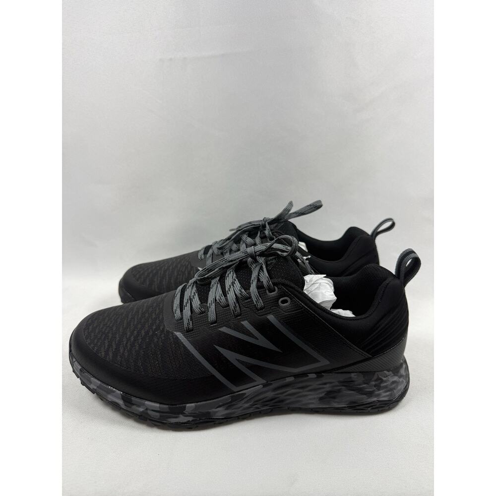 New Balance Fresh Foam Contend V2 Golf Shoes Black Multi 11.5 2E Wide MG406BM